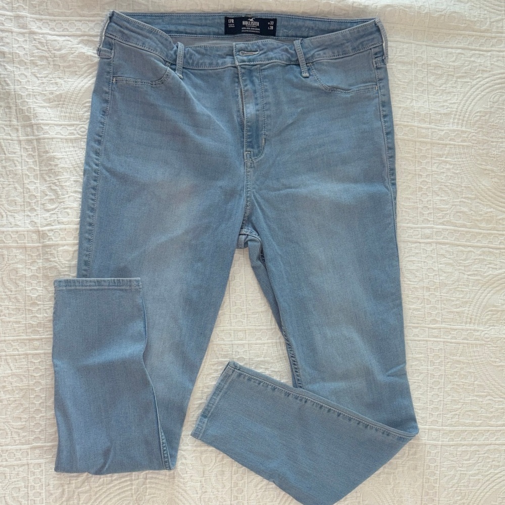 Hollister Sky Blue Slim Jeans